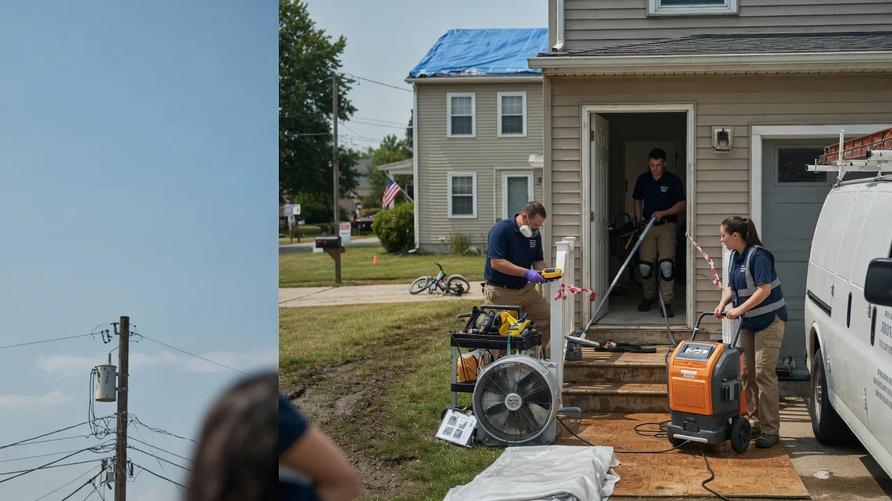 Water Damage Repair in Williamsport, IN near me